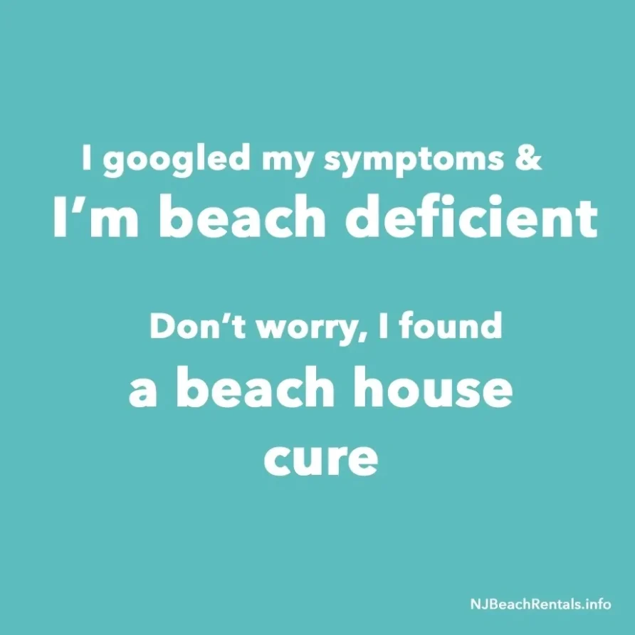 Are you beach deficient?